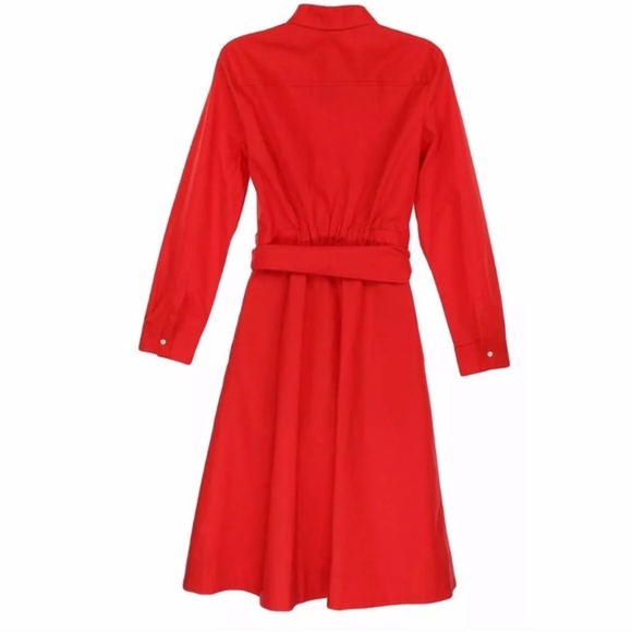 J.Crew Tie-waist shirtdress in cotton poplin - Picture 3 of 7